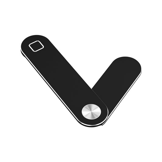 SYNCSTACK Magnetic Laptop Phone Mount (Black) - Dual-Screen & Desk Booster for Productivity