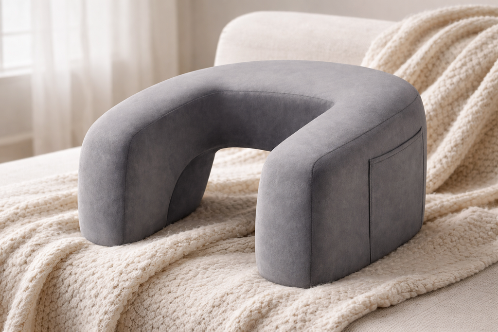 CLOUDLAP - Premium Portable Ergonomic Workstation - Memory Foam Arm Support for Work, Gaming, Reading & Relaxing with Your Pet