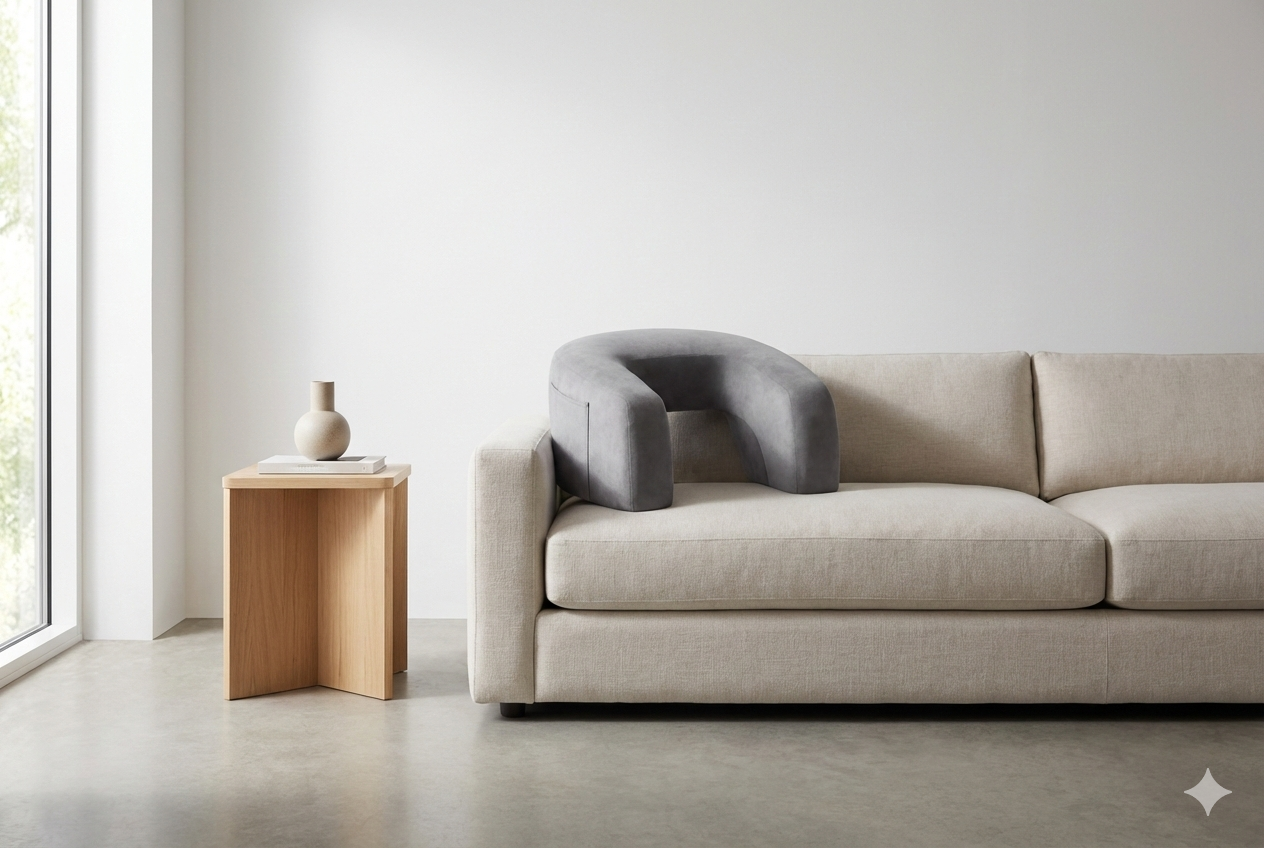 CLOUDLAP - Premium Portable Ergonomic Workstation - Memory Foam Arm Support for Work, Gaming, Reading & Relaxing with Your Pet