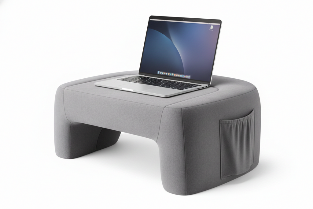 CLOUDLAP - Premium Portable Ergonomic Workstation - Memory Foam Arm Support for Work, Gaming, Reading & Relaxing with Your Pet